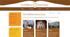 Desktop Screenshot of childheartcenter.org